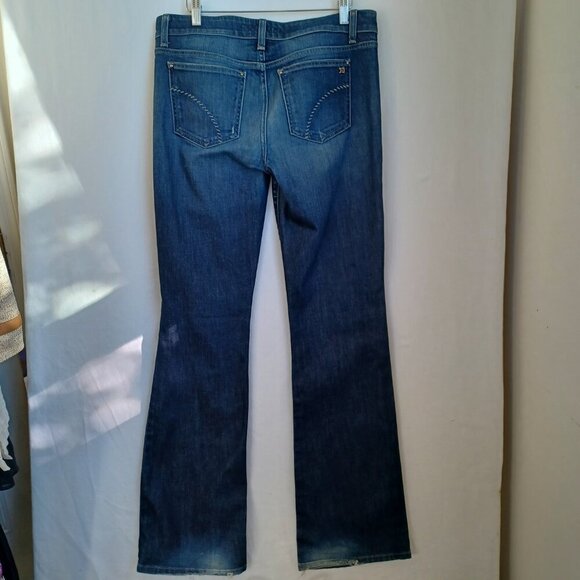 Joes Jeans Muse Style Boot Leg Halle Wash Distressed Blue Womens W 30 - Picture 3 of 14